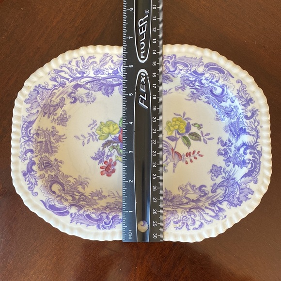 Mulberry Beverly Spode England Small 9’ Oval Plater - Picture 8 of 10